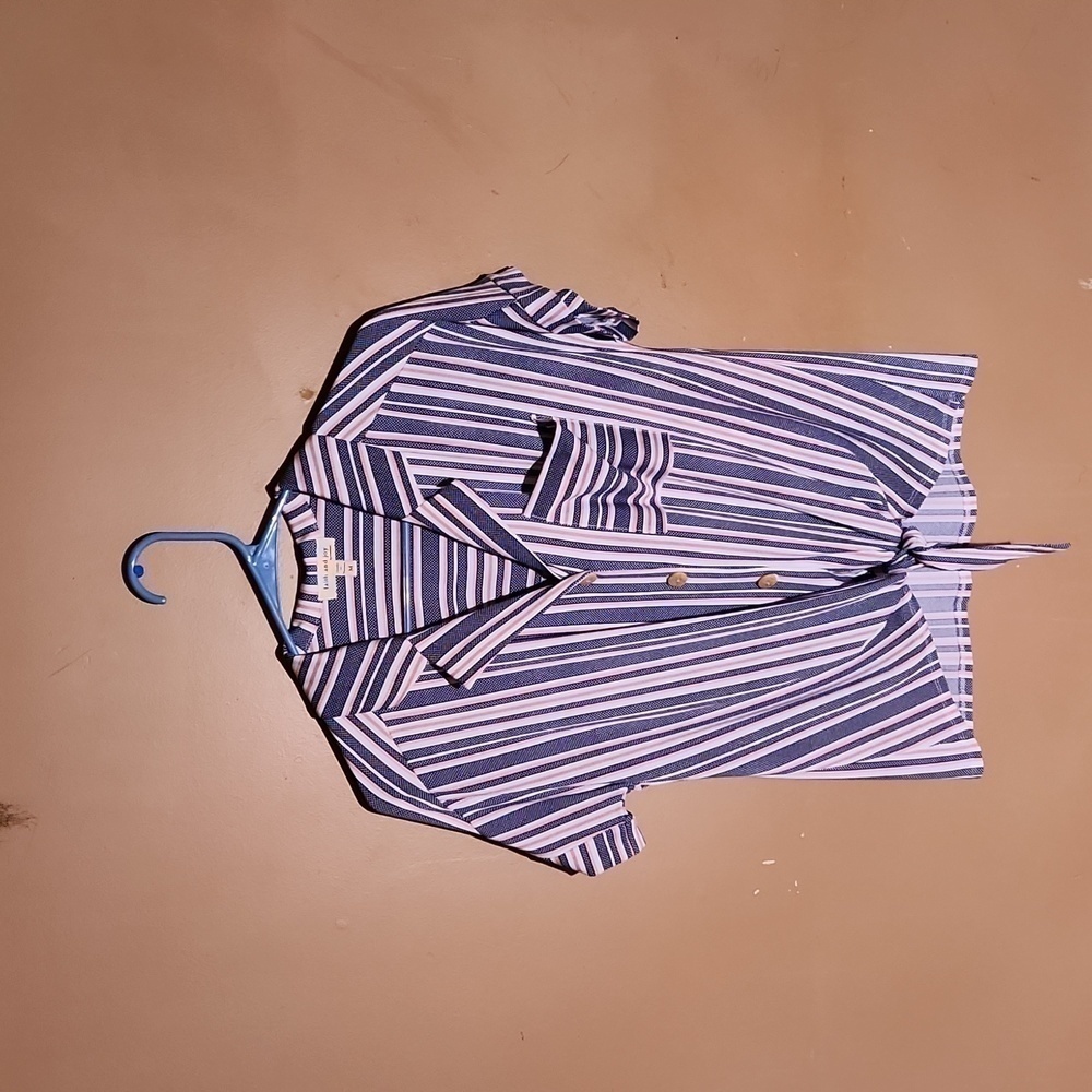 Faith and Joy Striped Blouse